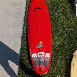 Rusty Surfboard. 