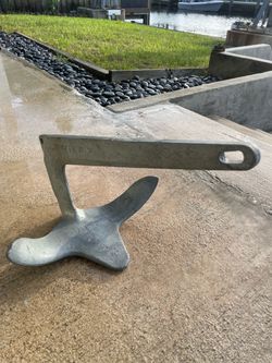 Galvanized Steel Boat Anchor