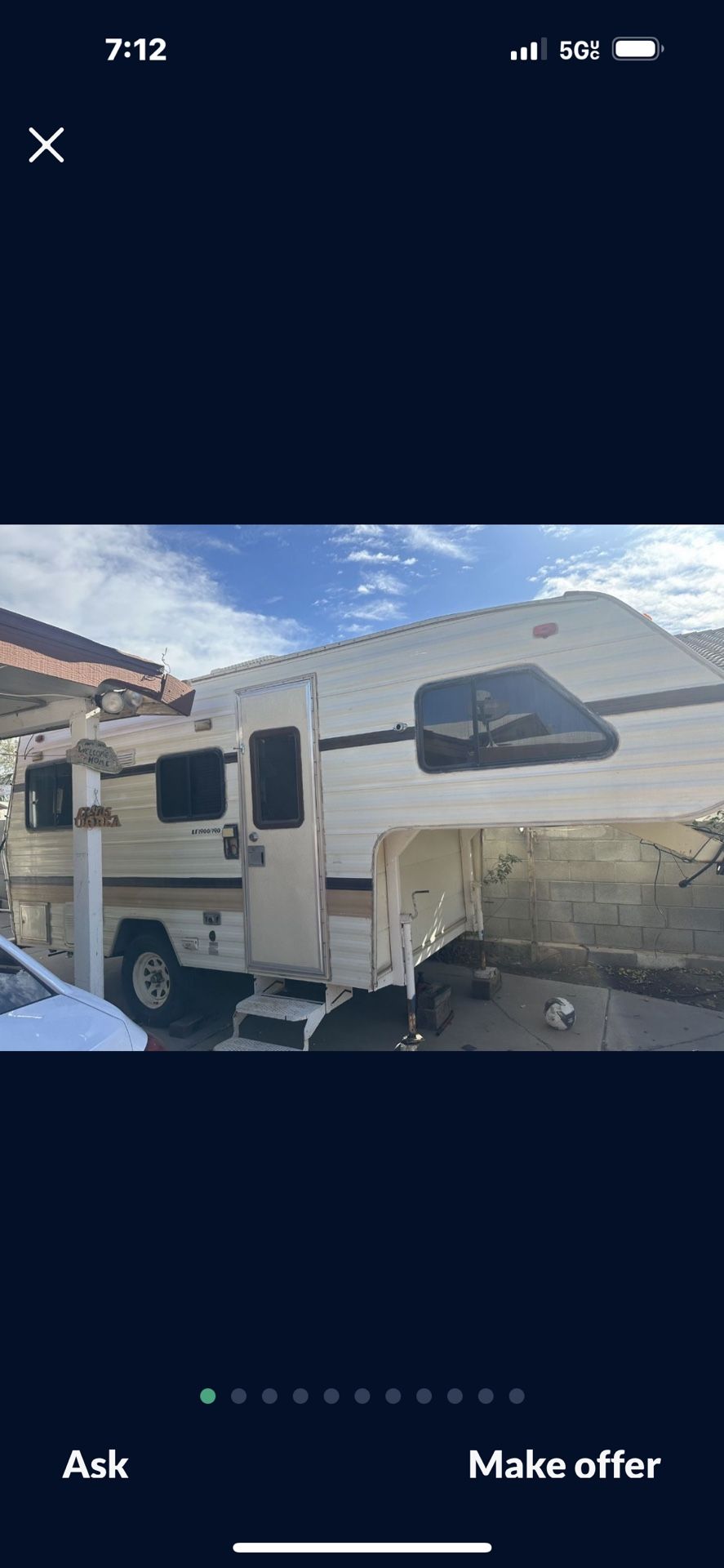Fifth Wheel Trailer 