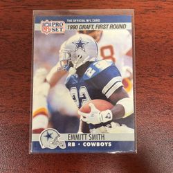 Emmitt Smith Rookie Card