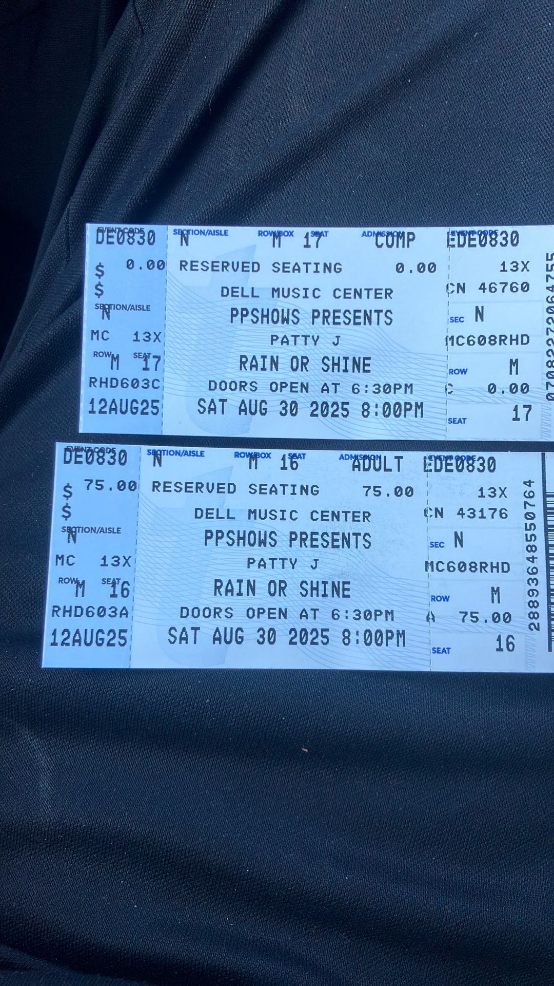 Concert, Heat Wave, After 7, Jeffrey Osborne 