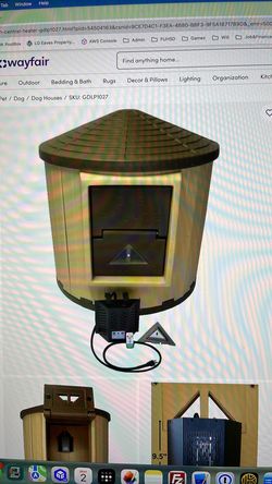 Premium Dog House - XL CRB Dog Palace with optional central heating