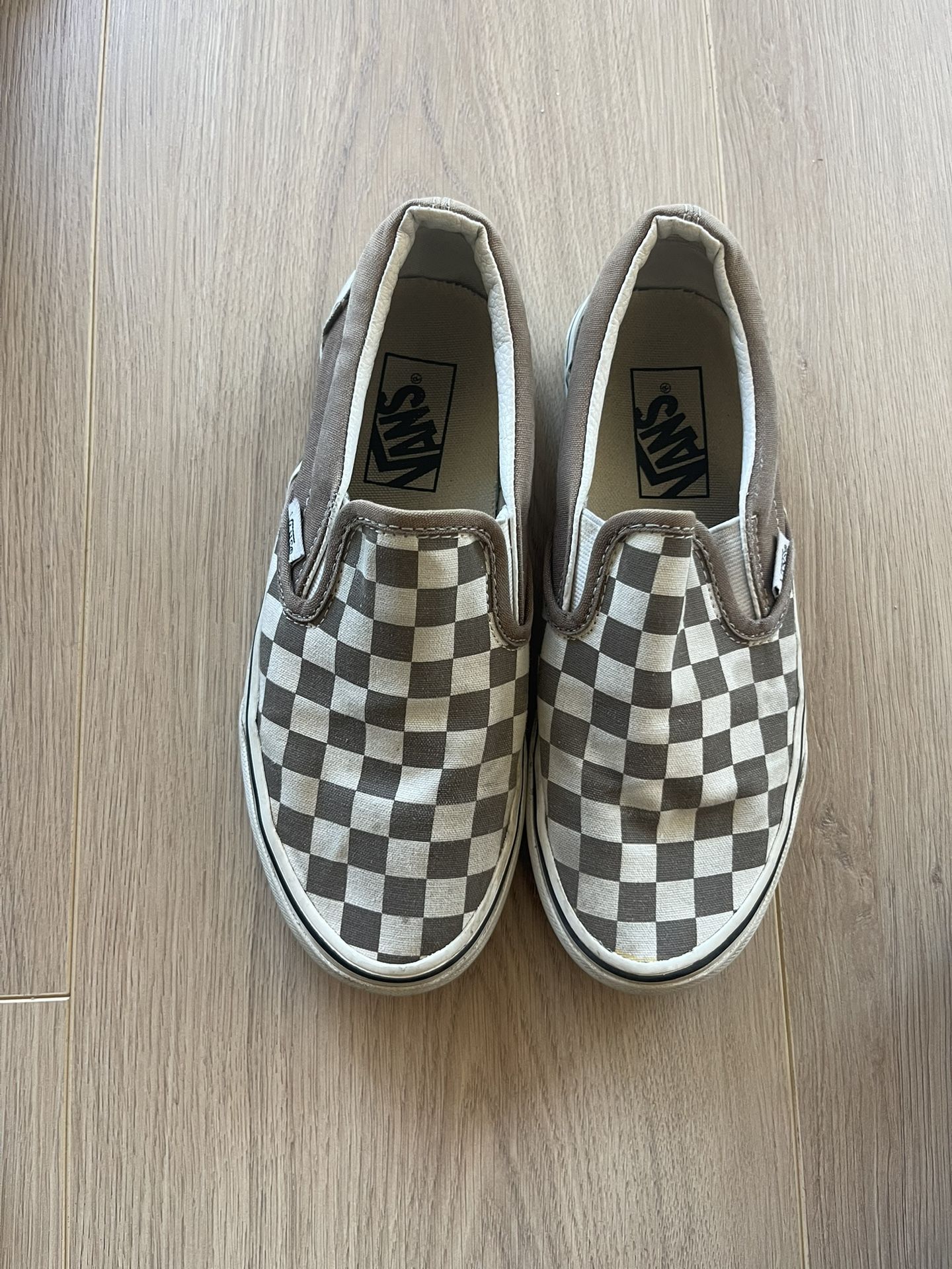 Kids Checkered Vans