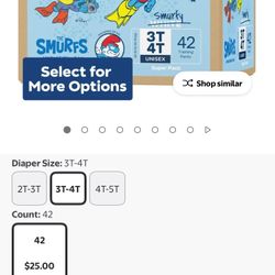 DYPER Smurf Training Pants 3t4t