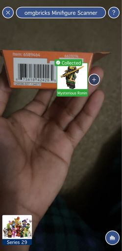 Cmf  lego series 29 mysterious ronin