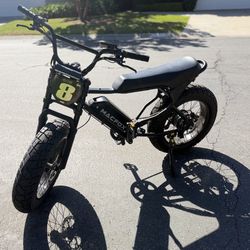 Macfox X7 E-Bike – Black – Like New - Low Miles – Excellent Condition