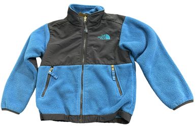 The north face Kids Polartec jacket Coat Size 6 Blue/Navy