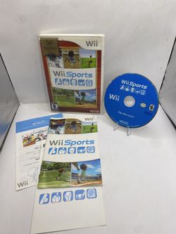 Wii Sports Nintendo Wii 2006 CIB Complete In Box Nintendo Selects rare long box