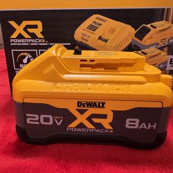 Brand new 2025 Dewalt 20V 8ah MAX XR POWER-Pack Lithium-Ion 8.0Ah Battery