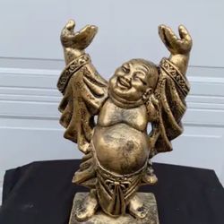 Hands Up Buddha Statue
