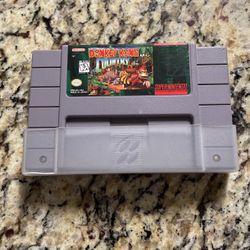 Donkey Kong country For Super Nintendo 