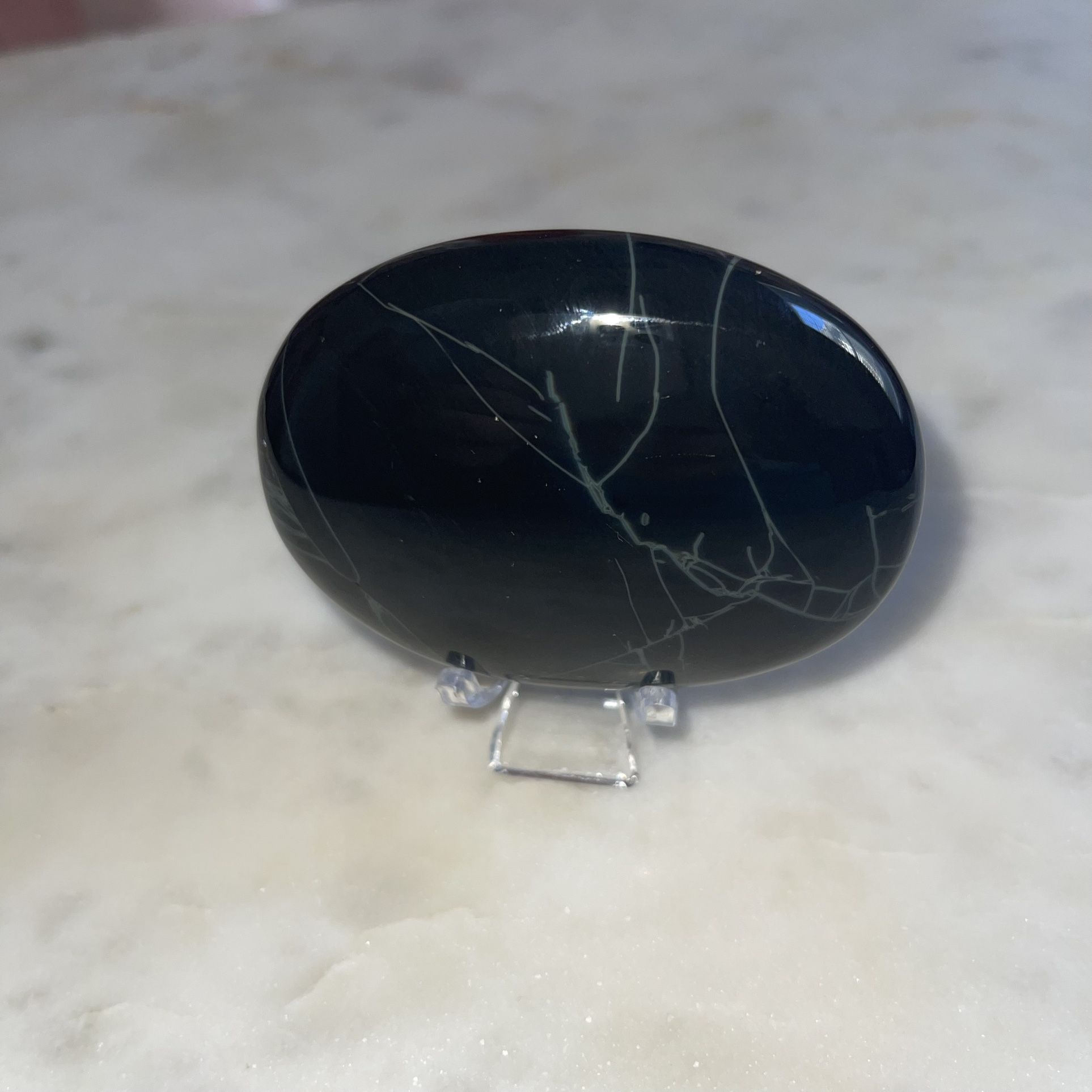 Mexican Spider Web Obsidian