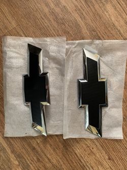 Chevrolet emblems (Front and Back)