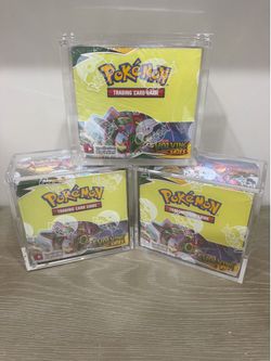 Evolving Skies Booster Box - Sealed with Acrylic