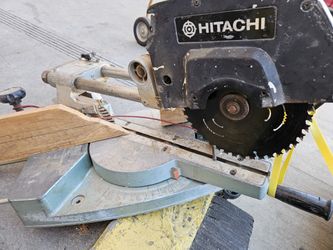 Hitachi Slide Compound Saw