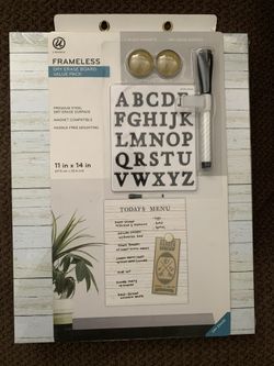 Dry erase board