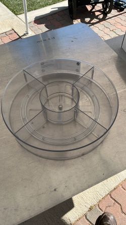 Lazy Susan will work for you!