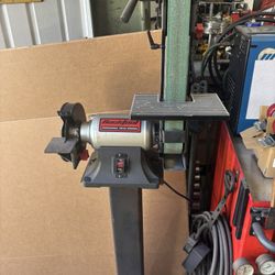 Heavy Duty BUCKTOOL BG2600 Combination Bench Grinder