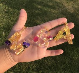 Custom resin keychains