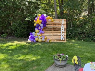 Wooden Photo Backdrop