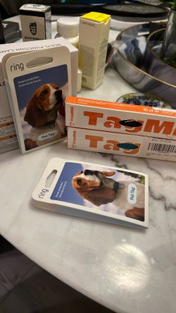 Dog Tag By RING 2 Tagme Collars Included