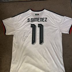 SANTIAGO GIMENEZ SIGNED JERSEY BRAND NEW XL