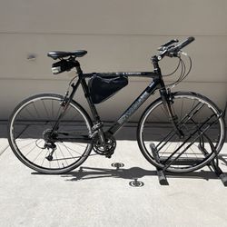 Carbon fiber Hybrid Road Bike, Motobecane 27 Speed 