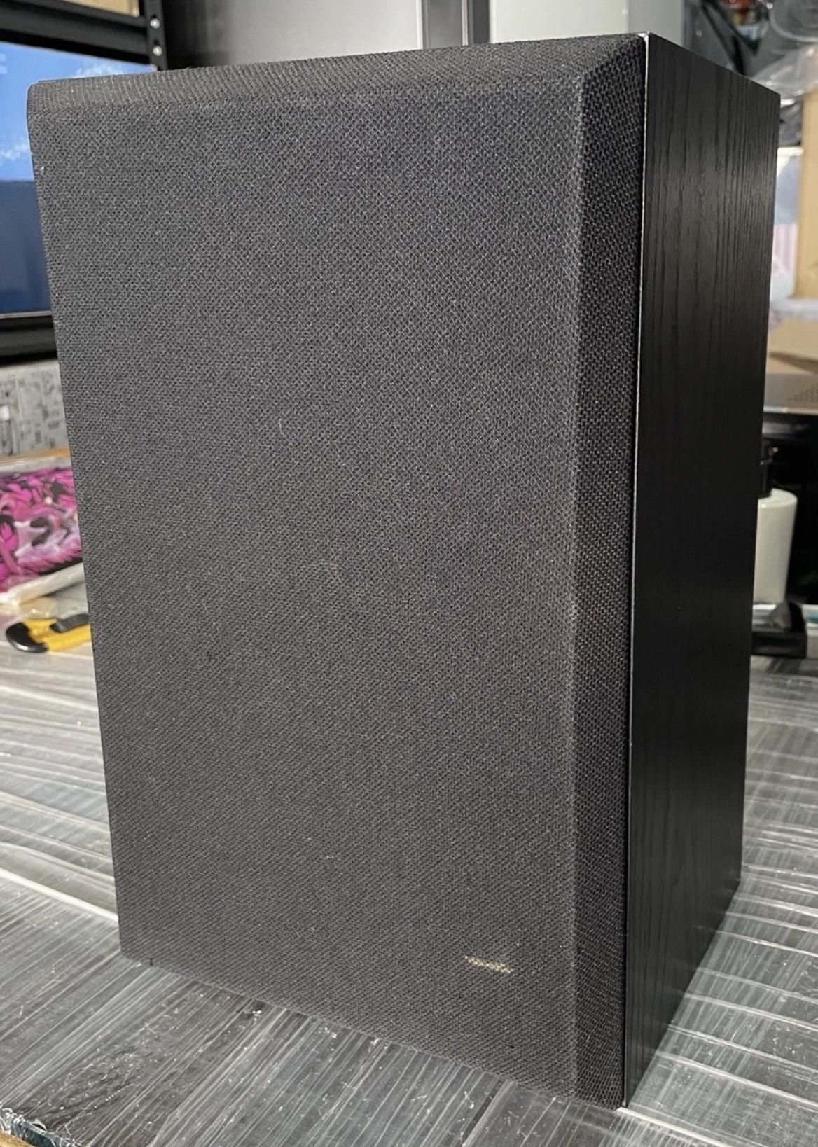 Bose Black Interaudio 2000 Acousticouple Home Audio Speaker For Parts Untested