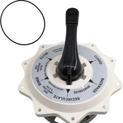 Inch Top Valve Assembly Replacement Kit Replacement for Hiflow Top and Side Mount Pool Spa Multiport Valve