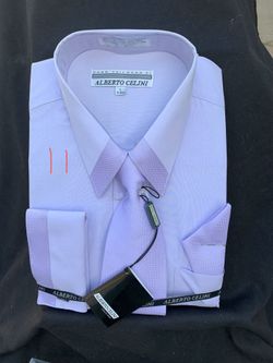 SALE Hand Tailored by ALBERTO CELINI 3pics Shirt