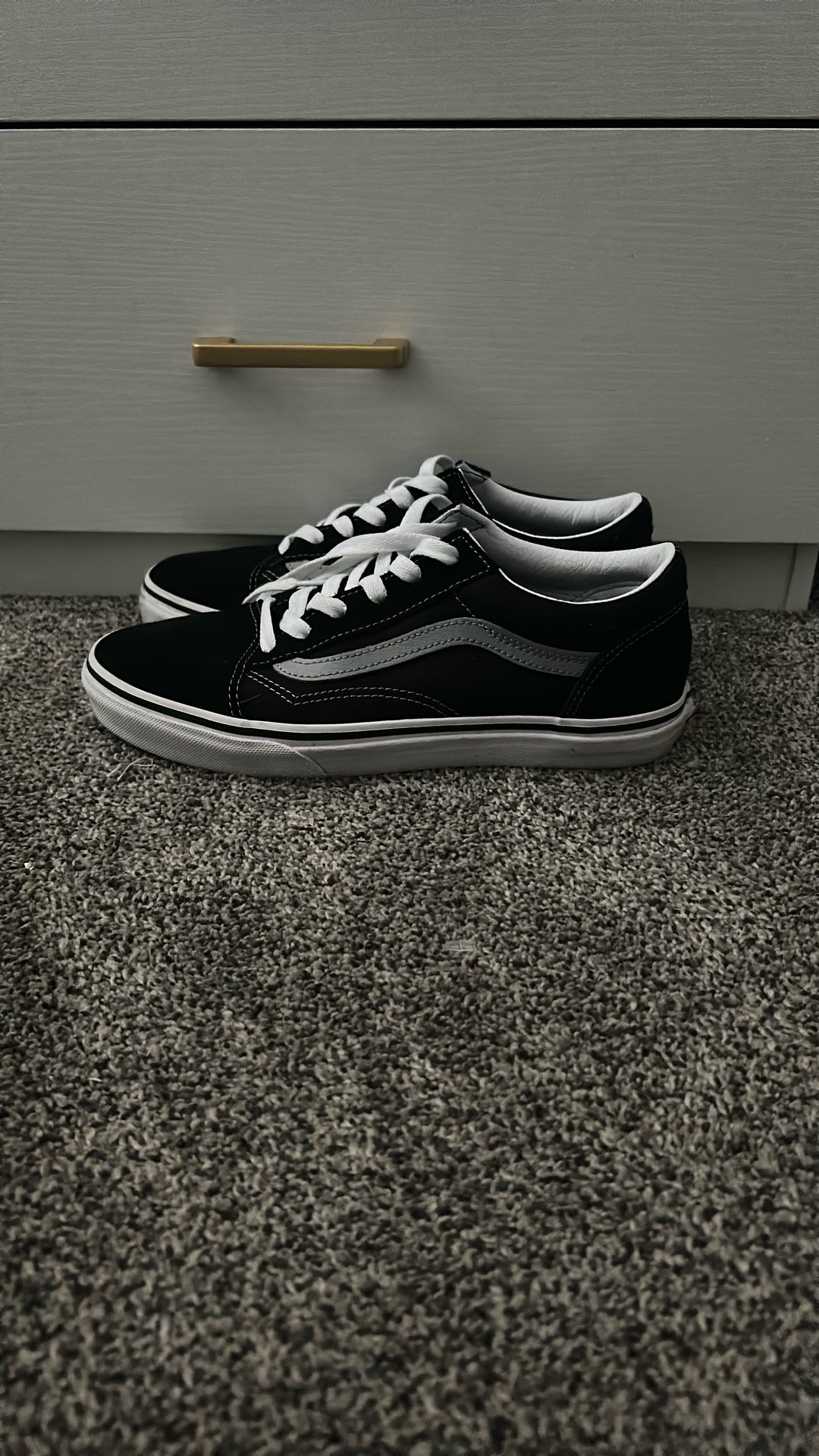 Old school Vans in great condition, only worn once