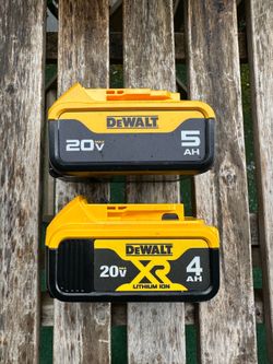 Dewalt battery 4ah 5ah brand new