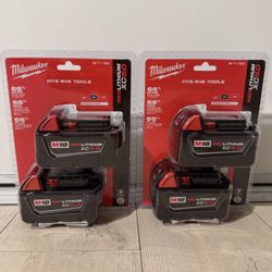 Milwaukee M18 5.0 Batteries (2-pack)