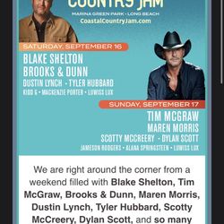 Country Coast Jam In Long Beach