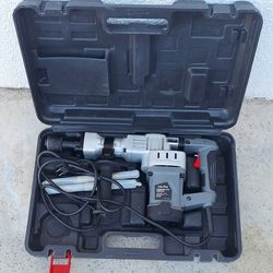 1400W Demolition Electric Jack Hammer Concrete Breaker Trigger Lock with (2) Chisel Bit with Carrying Case

