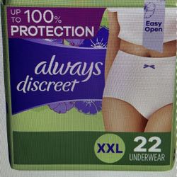 Always Discreet Ladies Underwear