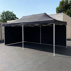 10x20 canopy with 30 feet of walls for sale