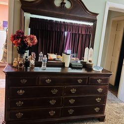 Dresser And Mirror