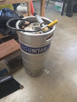 Keg and tap