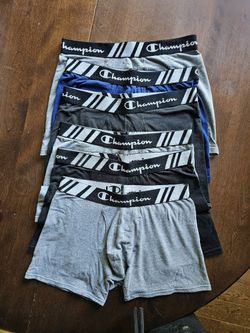 Champion brand men's boxer briefs medium.