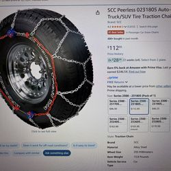 Peerless AutoTrac self-tensioning Snow Chains