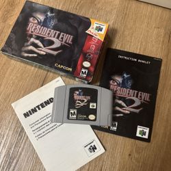 Resident Evil 2 cib 