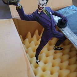 Vintage Joker Statue Collectible