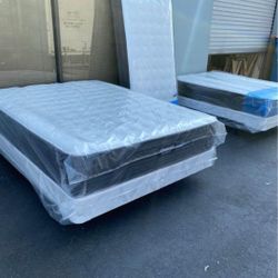 😍😍BRAND NEW MATTRESS WITH BOX SPRING ALL SIZE AVAILABLE+FREE HOME DELIVERY+CASH ON DELIVERY🚚