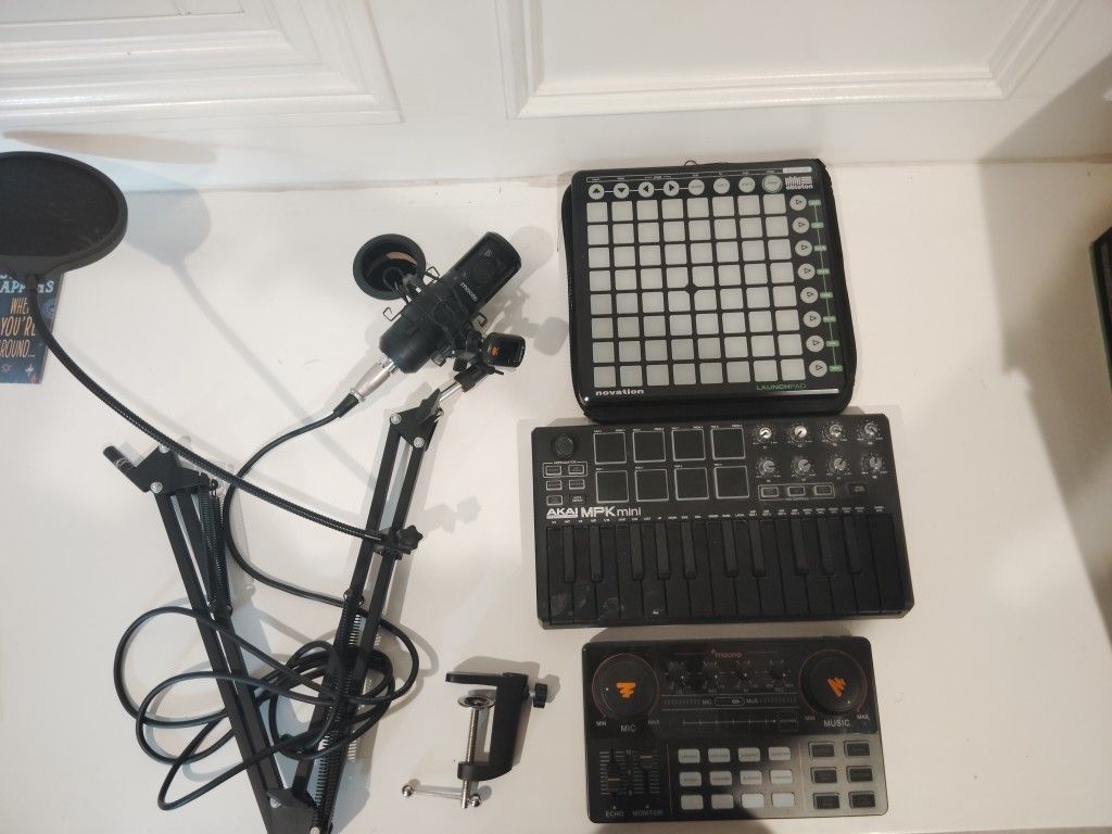 Mic,Mpk,Beat Maker,Mano Sound Board,Mic Cover