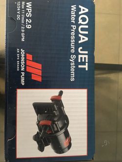 NEW water pressure pump