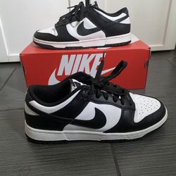 Nike Panda Dunks Size 9.5