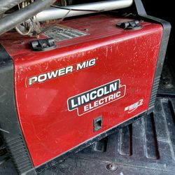 Lincoln 180 Dual Power Mig Welder 120/240v In Great Condition 