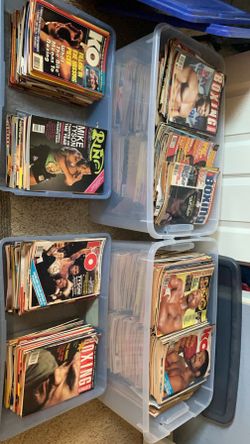 Vintage Boxing Magazines 