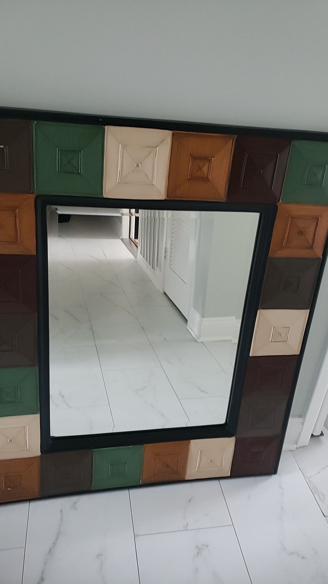 Framed mirror